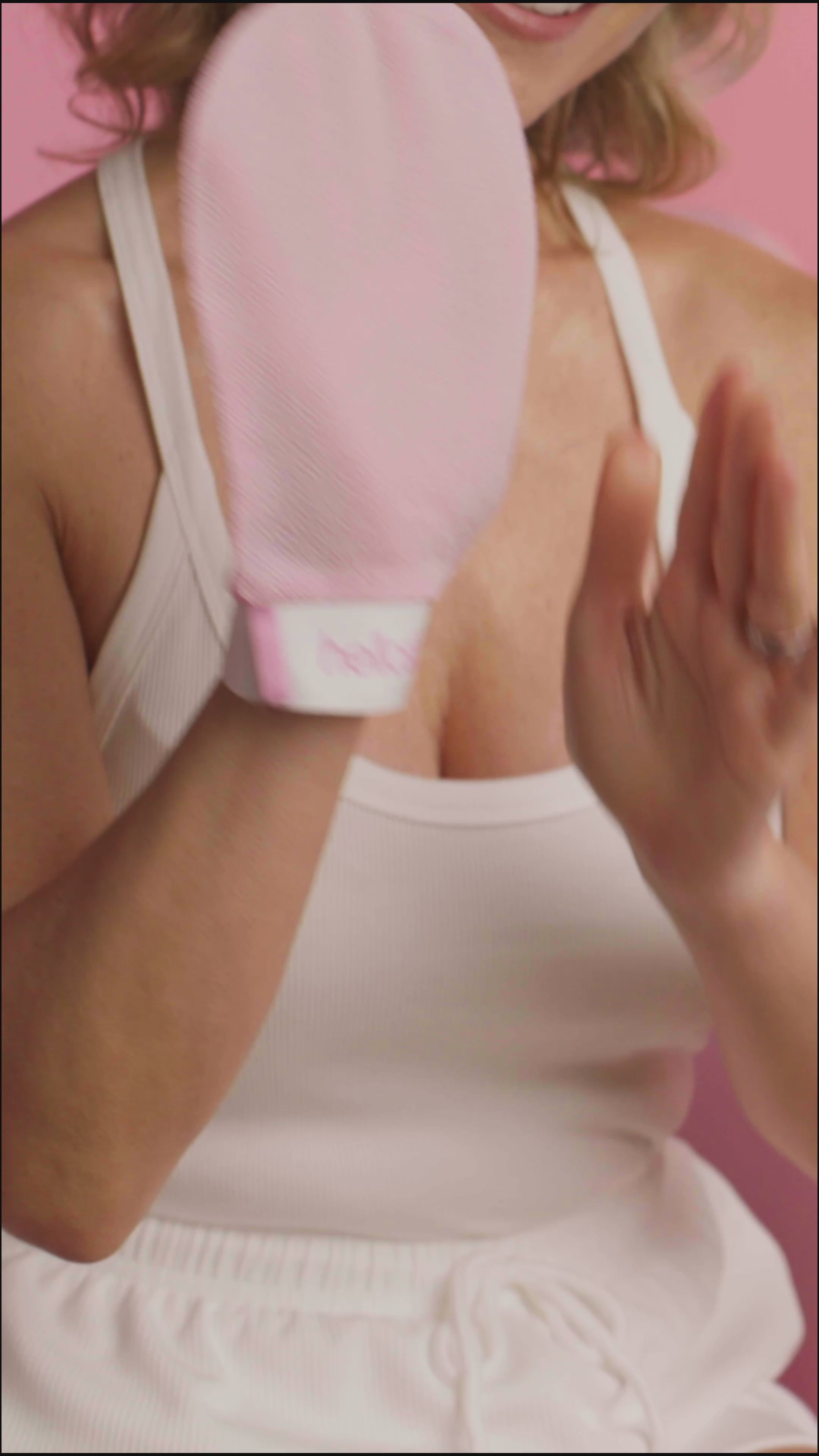 Load video: viral exfoliating glove