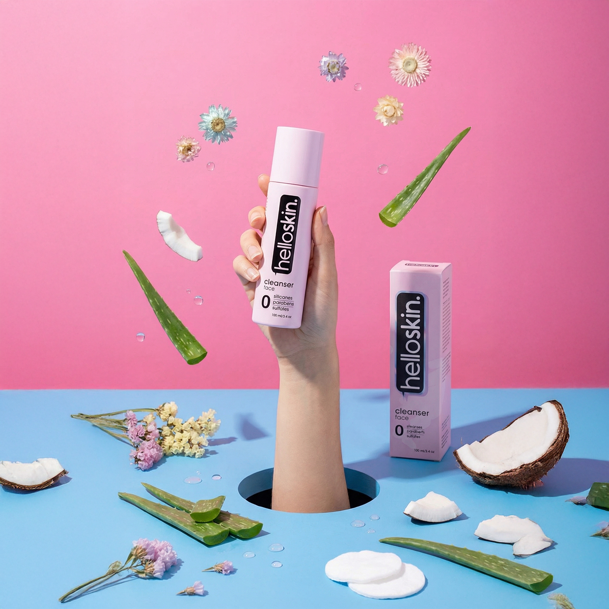glow am/pm cleanser