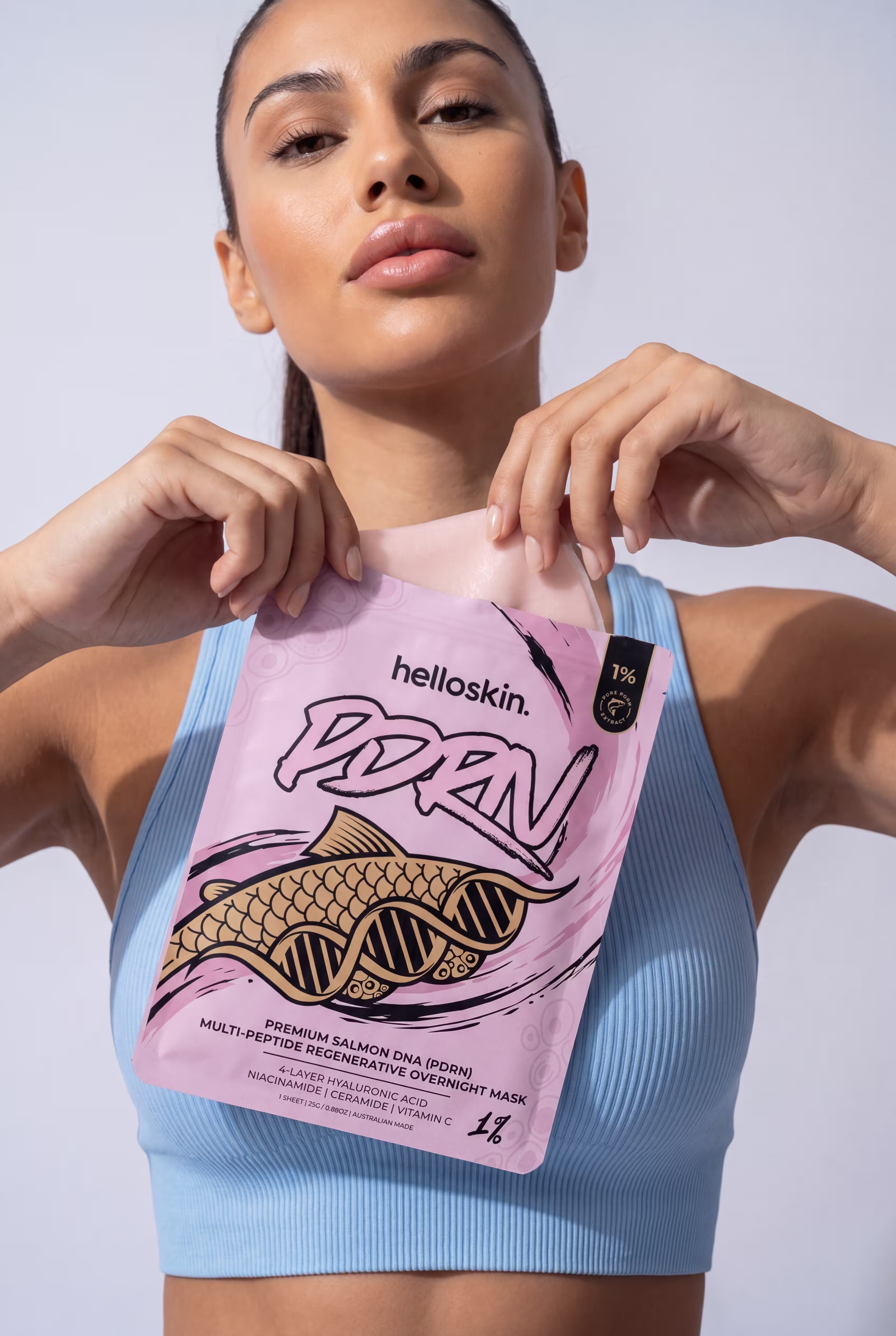 Premium Salmon DNA (PDRN) Multi-Peptide Overnight Regenerative Mask 1% PDRN