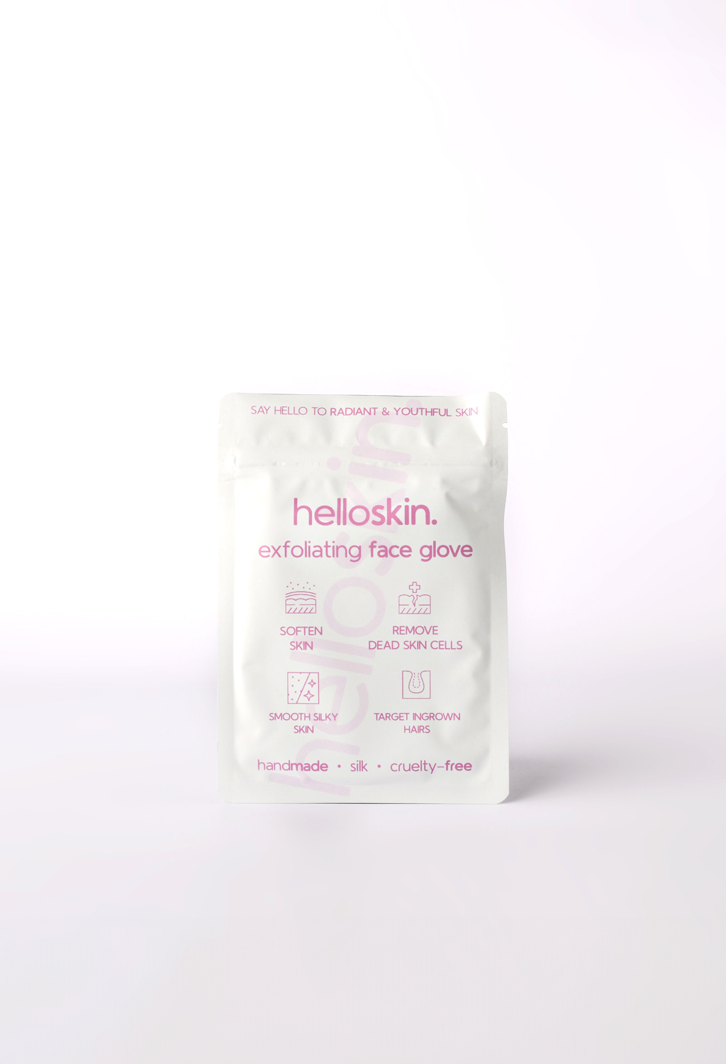 Helloskin silk exfoliating glove